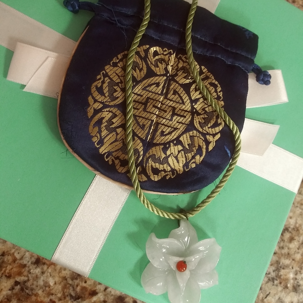 Solid Jade Necklace - image 4